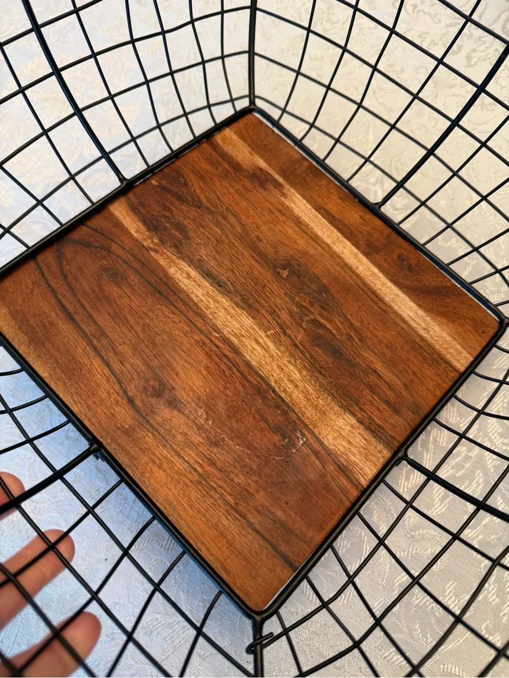 Wired Basket and Napkin holder Bundle